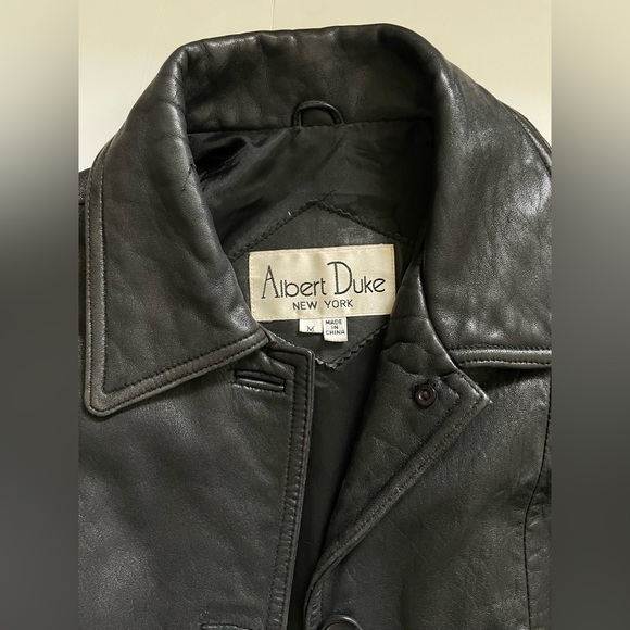 Vintage Albert Duke leather Jacket - Picture 4 of 8